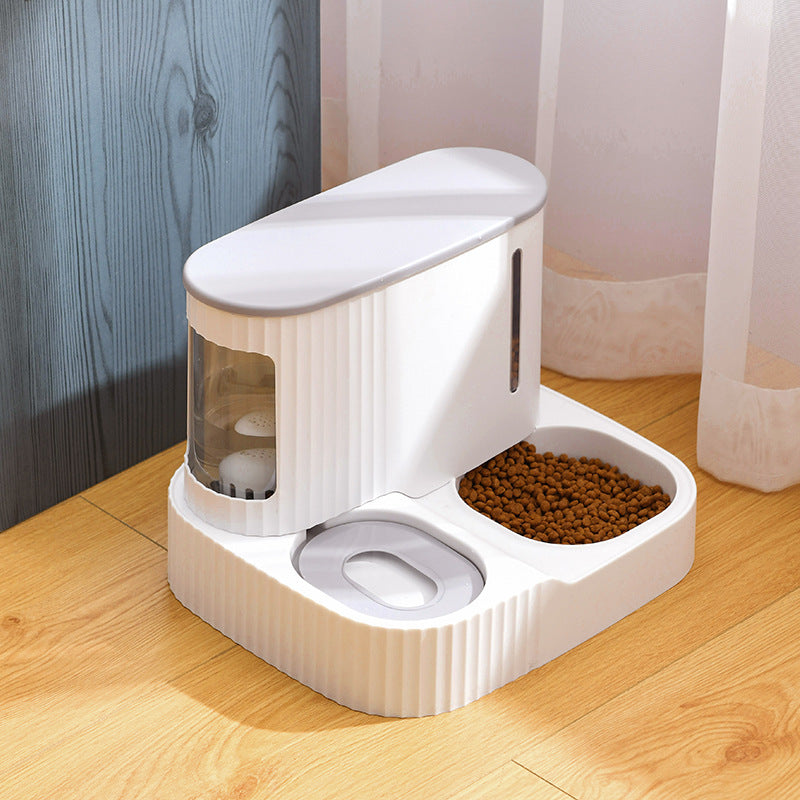 Automatic Water & Food Station – Fresh, Flowing Hydration for Cats