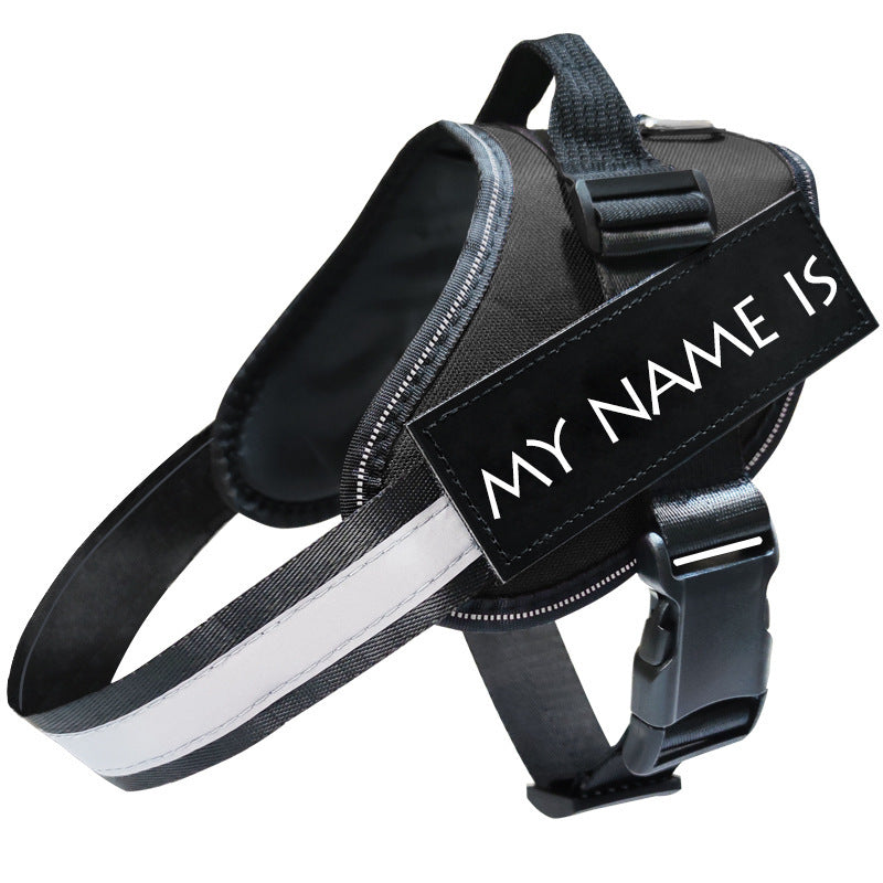 Adjustable Dog Harness with Reflective Safety Leash