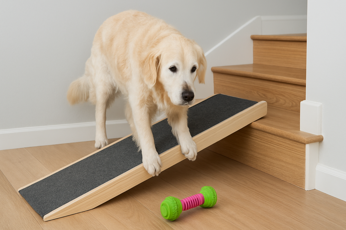 Should You Use Stairs or Ramps for Senior Dogs?