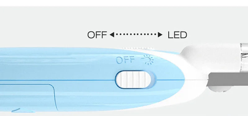 Pet Nail Clipper & Grinder – LED Safety Light for Overnight Grooming