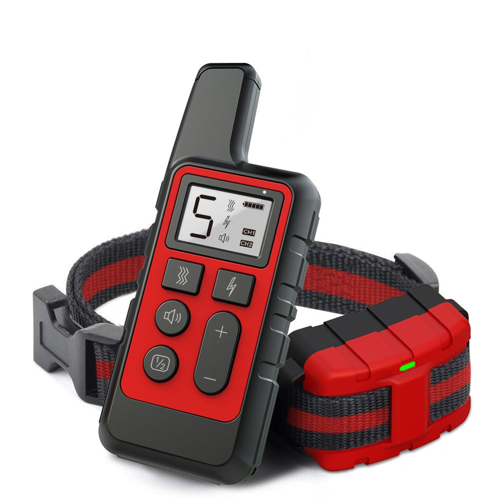 Red Dog Training Collar - Obedience and Behavior Support
