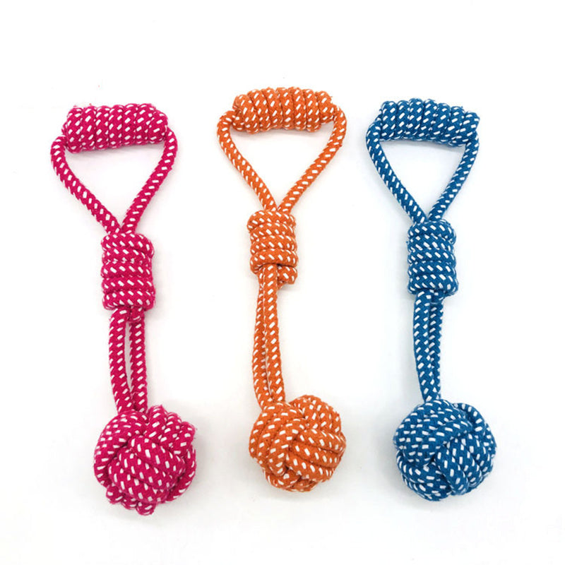 Chew and Play Pet Rope Ball for Active Pets