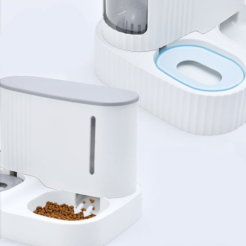 Automatic Water & Food Station – Fresh, Flowing Hydration for Cats