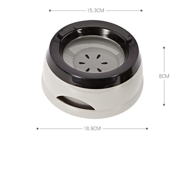 No-Spill Pet Water Bowl for Clean, Dry Floors