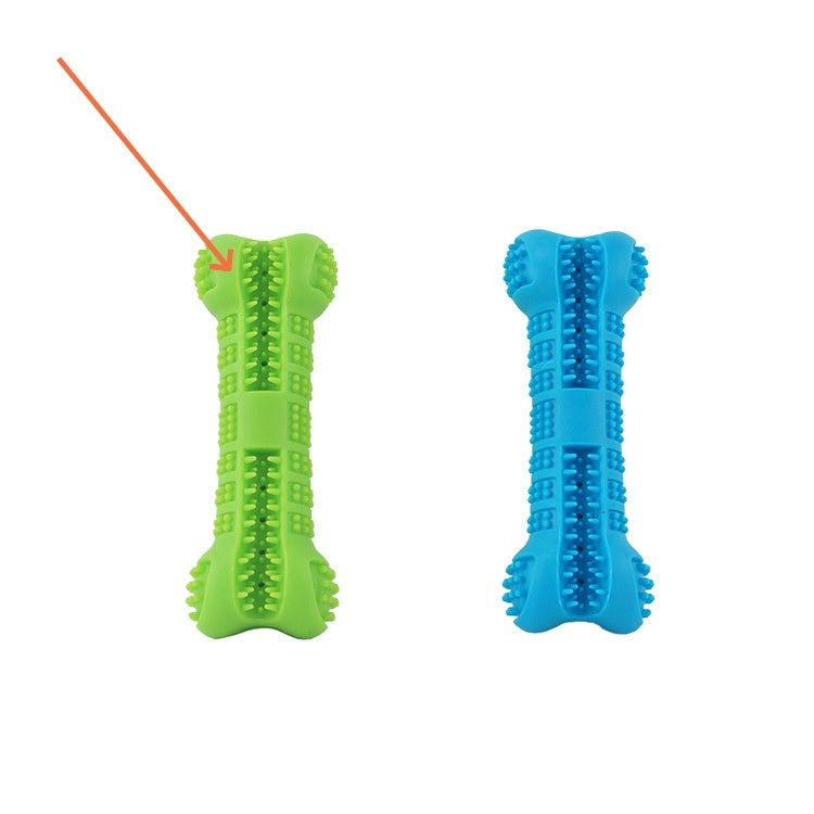 Silicone Bone Toothbrush Toy for Healthy Dog Smiles