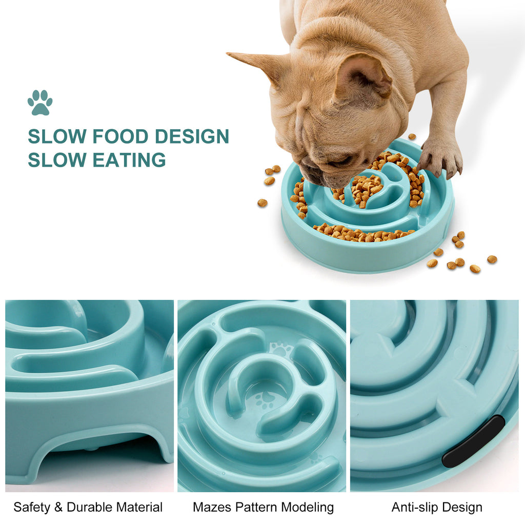 Slow Feeder Dog Bowl for Happy, Healthy Mealtimes