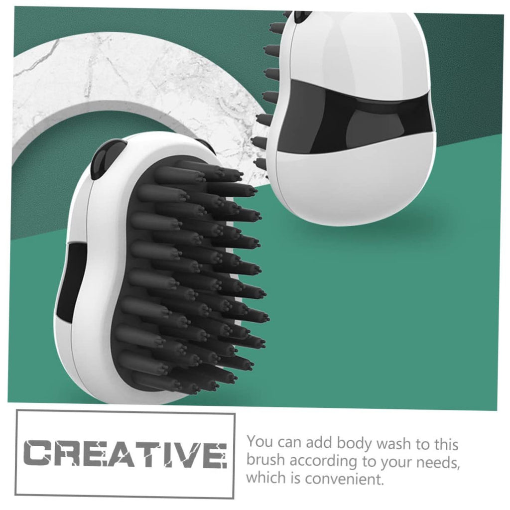2-in-1 Pet Bath & Grooming Brush – Clean, De‑Shed & Massage
