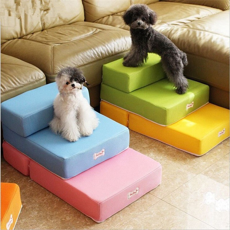 Portable Pet Stairs – Lightweight, Non-Slip Stairs for Dogs & Cats