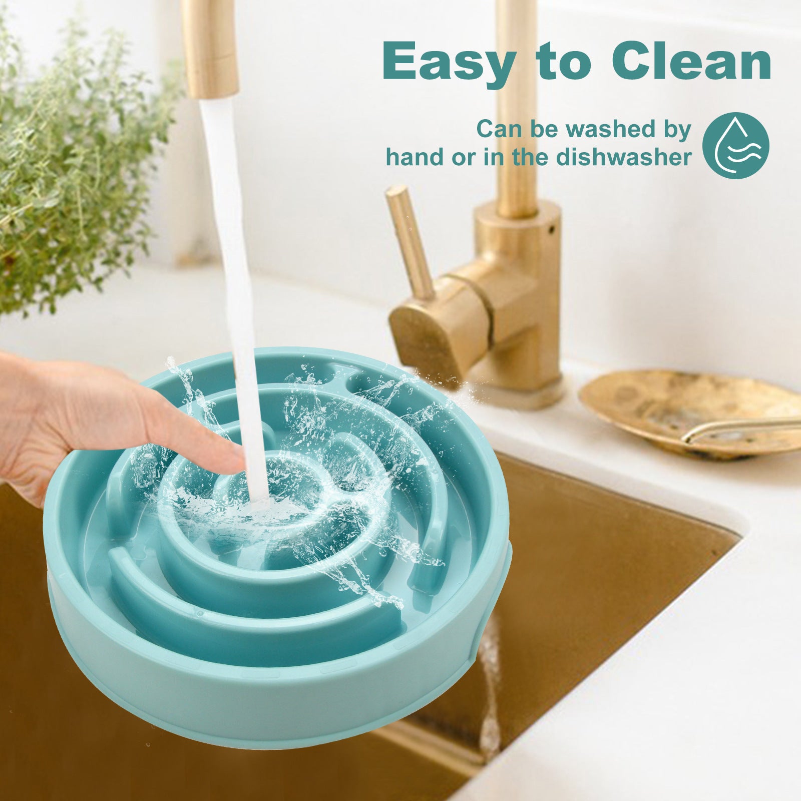 Slow Feeder Dog Bowl for Happy, Healthy Mealtimes