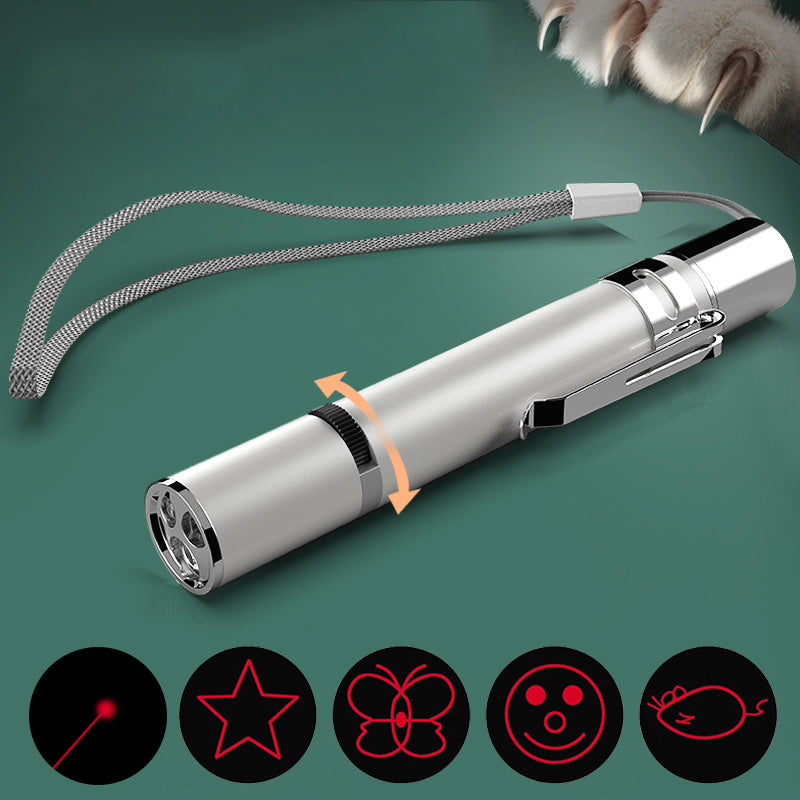 USB Rechargeable Laser Pointer for Active Pets