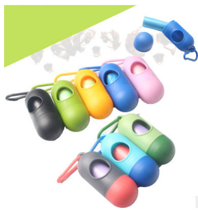 Convenient Pet Poop Bag Dispenser with Hook