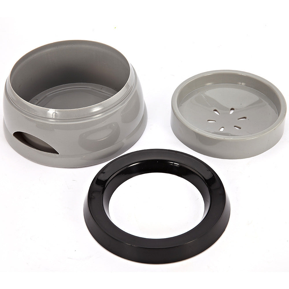 No-Spill Pet Water Bowl for Clean, Dry Floors