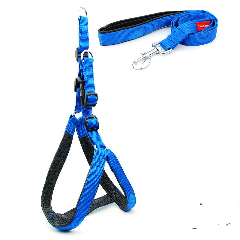 Soft Padded Dog Harness and Leash Set for All Breeds