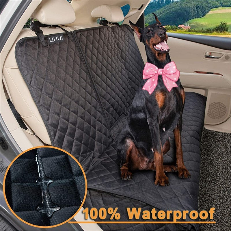 Dog Seat Cover & Cushion – Keeps Your Car Clean and Pets Safe