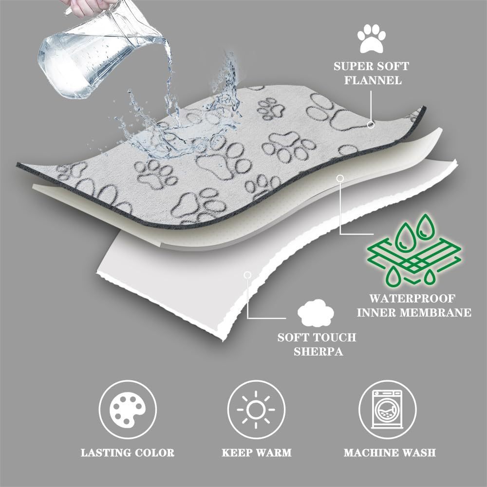 Waterproof Pet Blanket for Dogs and Cats
