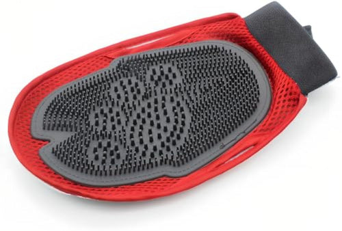 2-in-1 Pet Grooming & Bathing Glove – Brush, Clean, De-Shed with Ease & Use on Either Hand