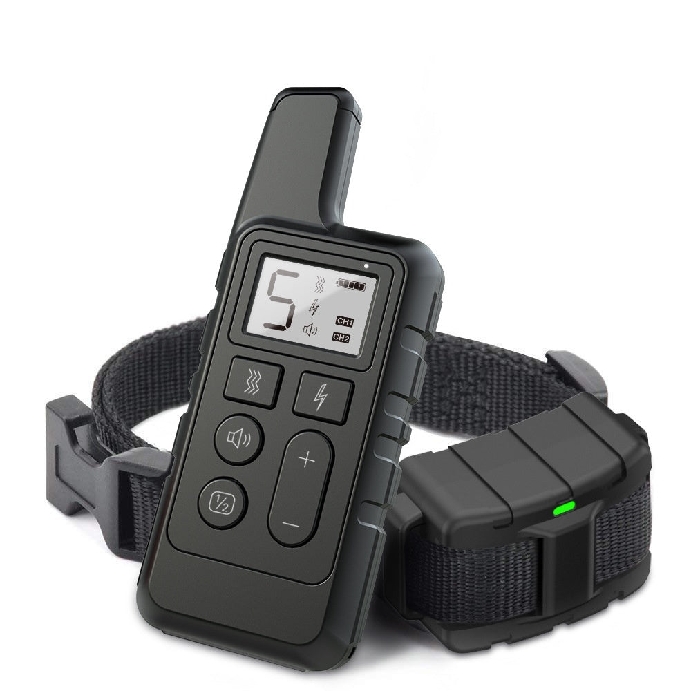 Black Dog Training Collar – Gentle Control for Better Behavior