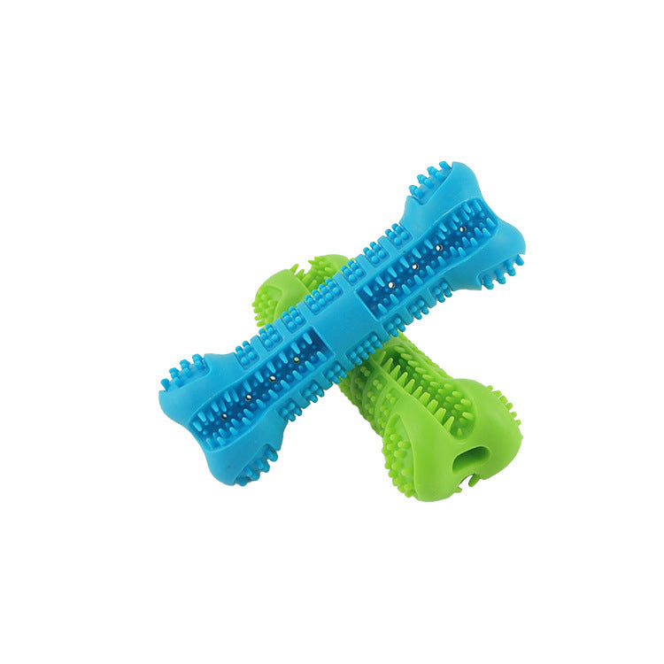 Silicone Bone Toothbrush Toy for Healthy Dog Smiles