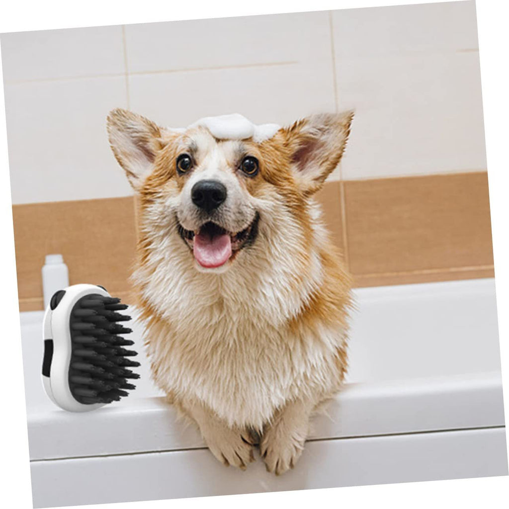 2-in-1 Pet Bath & Grooming Brush – Clean, De‑Shed & Massage