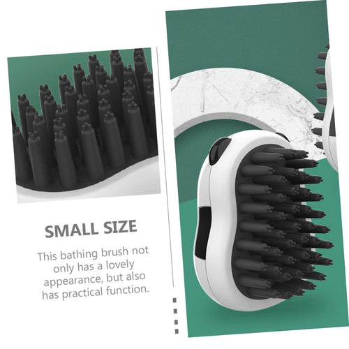 2-in-1 Pet Bath & Grooming Brush – Clean, De‑Shed & Massage